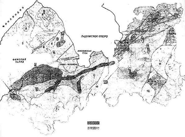 Leningrad region radon potential map